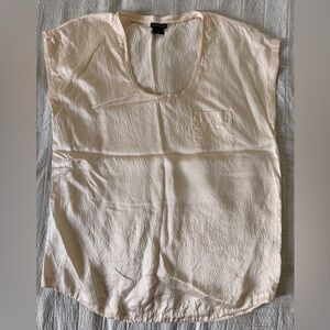 Club Monaco Ivory Miriam Sleeveless Blouse